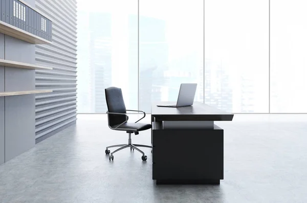 Panoramic office interior — Stock Photo, Image