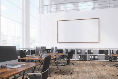 Açık yazıhane, beyaz tahta