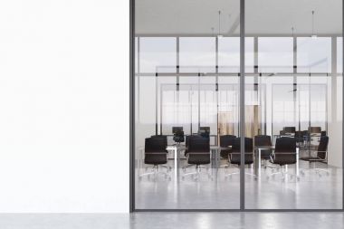 Ofice koridor, panoramik