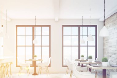 Işık kafe iç, tonda