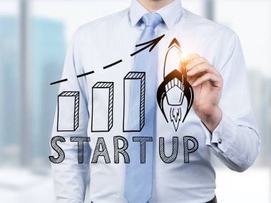 Adam grafik çizim başlatmak