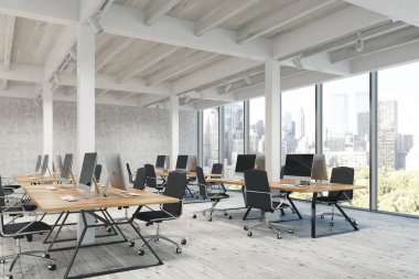 Ayağı panorama ile açık ofis