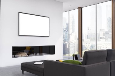 Şömine oturma odası, köşe