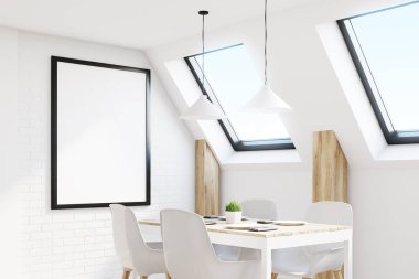 Tavan mutfak beyaz, yakın çekim