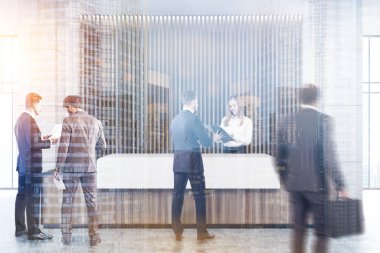 Panjur, çift ile ahşap ve beyaz Resepsiyon