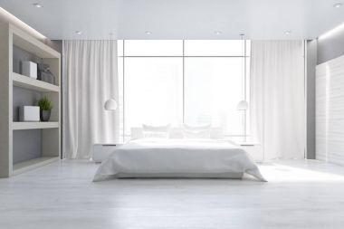 Yatak Odası, ön gri