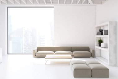 Stüdyo oturma odası yakın çekim