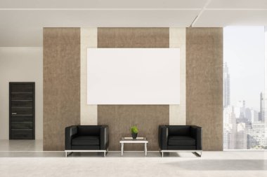 Posterler ve koltuklar ön görünüm alanı bekliyor