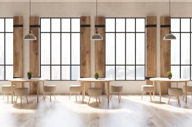 Panjurlar kafe iç yakın çekim