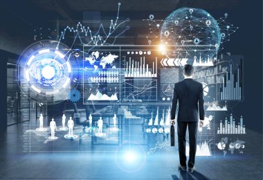 Adam bavul ve grafikler