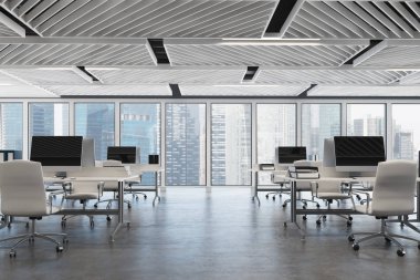 Açık alan office açık gri