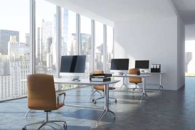 modern ofis iş adamları