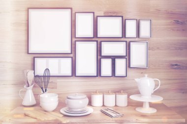 Mutfak masası, tonda Galeri