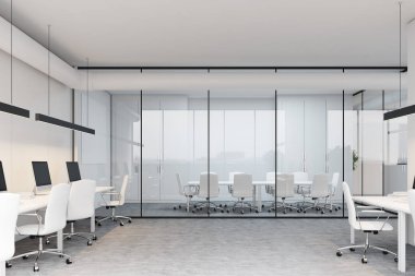 Toplantı odası ve açık alan, yan