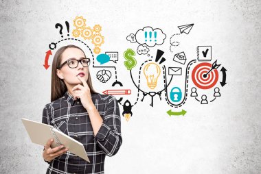 İnek kız ile boşaltmak, bir iş düzeni