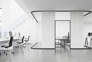 Açık alan ofis ve toplantı odası