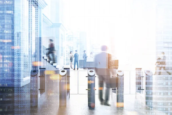 Beyaz ofis Salonu, Resepsiyon, çift boş