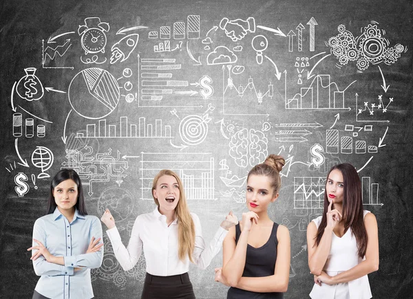 Kız takımı, iş kadınları, iş düzeni