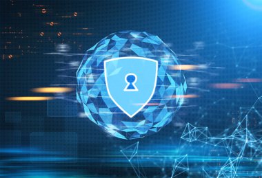 Güvenlik Kalkanı, çokgenler ve bir küre