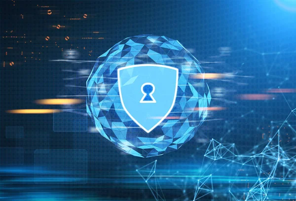 Güvenlik Kalkanı, çokgenler ve bir küre