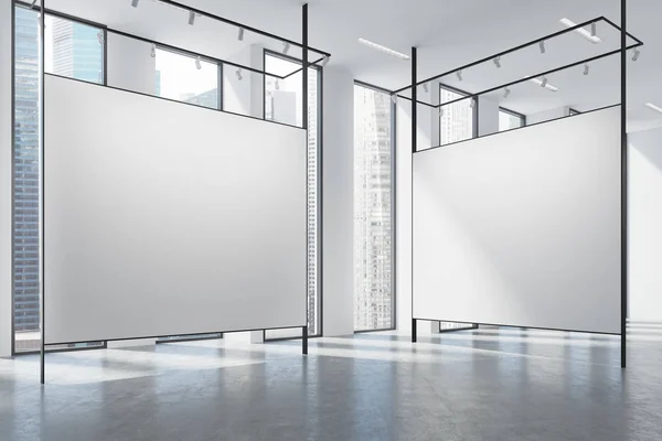 Loft galerij interieur, hoek — Stockfoto