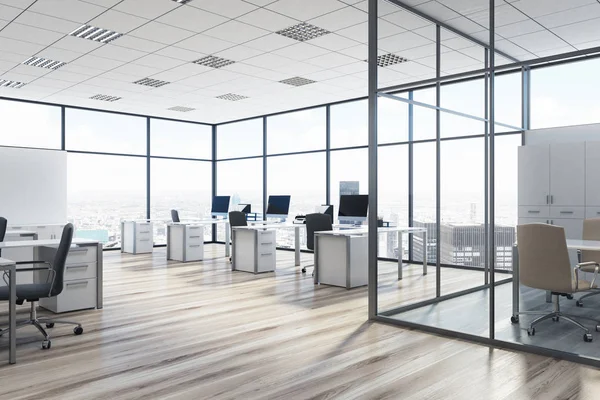 Açık alan yazıhane çevre, akvaryum