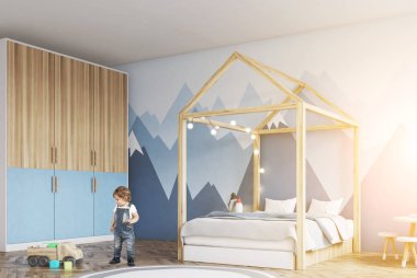 Çocuk odasında oyuncak parça arıyorum