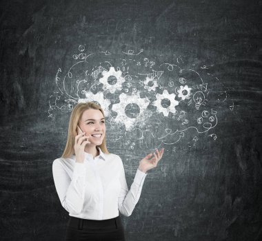 Sarışın işkadını bir telefonu, Dişliler