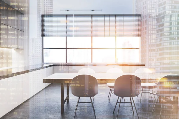 Ahşap mutfak iç, mermer, tablo Çift Kişilik