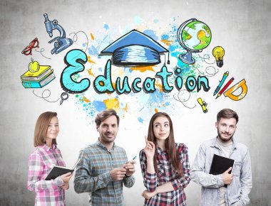 Gençlerin eğitim ekibi