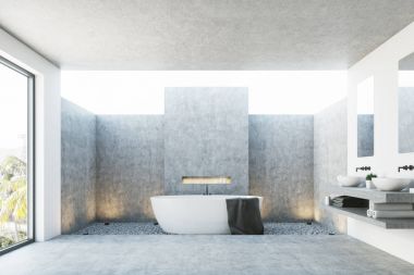 Beton banyo iç