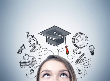 Kadın s başkanı, eğitim yakın çekim