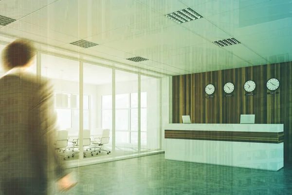 Beyaz ve ahşap Resepsiyon, Toplantı Salonu, Çift