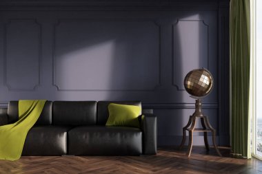 Gri oturma odası, koltuk, Küre