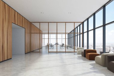 Ahşap bekleme odası, Ofis koltukları