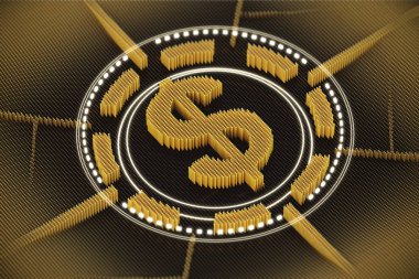 Turuncu dolar işareti amblemi
