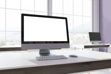 Mor ofis, bilgisayar ekranı