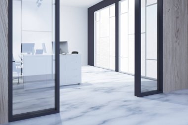 Panoramik açık alan office yan