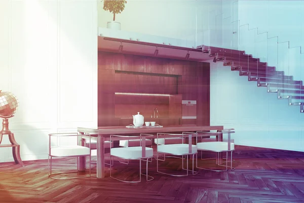 Luxury dining room interior — Stock Photo, Image