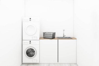 Minimalist tuvalet iç