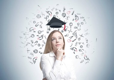 Rüya gibi sarışın işkadını, eğitim