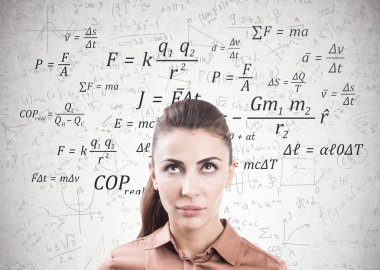 Kahverengi, formüllerdeki dalgın kadın