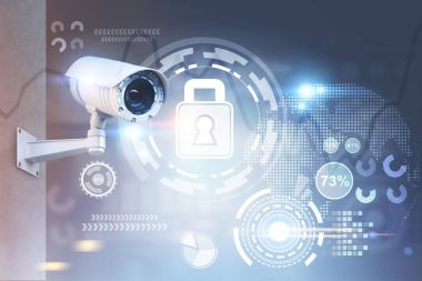 CCTV kamera, güvenlik Hud