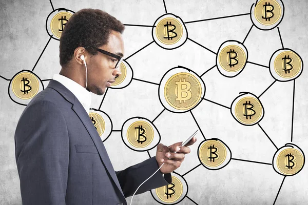 Afrika kökenli Amerikalı işadamı, bitcoin ağ