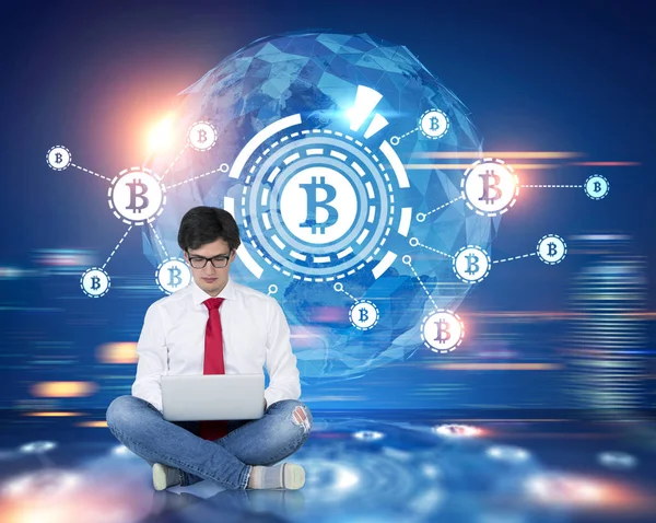 Bitcoin ağ, Hud, Küre, bulanık, dostum