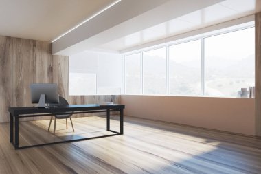 Ahşap CEO'su office iç yan