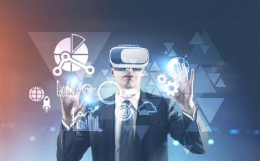 İşadamı Vr gözlük, Hud tirangles