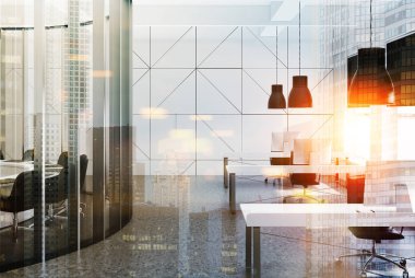 Modern ofis, Toplantı Salonu tonda