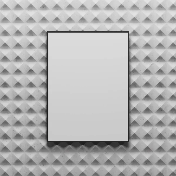 Abstract gray tile background, poster