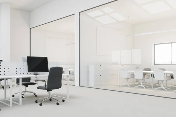 Açık alan office köşe beyaz